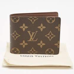 Pre Owned محفظة لوي فيتون متعددة كانفاس مونوغرامية