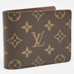 Pre Owned محفظة لوي فيتون متعددة كانفاس مونوغرامية