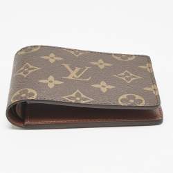 Pre Owned محفظة لوي فيتون متعددة كانفاس مونوغرامية
