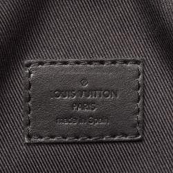 Louis Vuitton Black Monogram Shadow Leather Discovery GM Bumbag