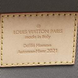 Louis Vuitton Monogram Mirror Leather Handle Soft Trunk Bag