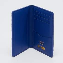Louis Vuitton x NBA Blue Monogram Taurillon Leather Pocket Organizer