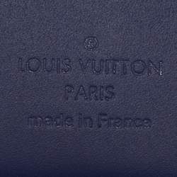 Louis Vuitton Blue Monogram Bandana Leather Pocket Organizer