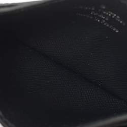 Pre Owned Louis Vuitton Monogram Eclipse Canvas Double Card Holder