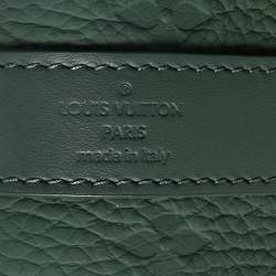 Louis Vuitton Dark Green Monogrami Taurillon Leather Keepall Bandouliere 50 Bag