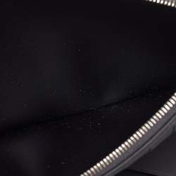Louis Vuitton Black Leather America's Cup E-Zip Long Wallet