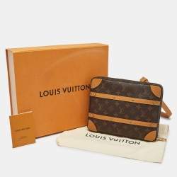 Pre Owned Louis Vuitton Monogram Canvas Soft Trunk Messenger PM Bag