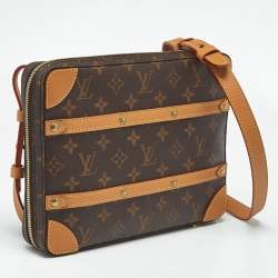 Pre Owned Louis Vuitton Monogram Canvas Soft Trunk Messenger PM Bag