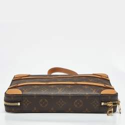 Pre Owned Louis Vuitton Monogram Canvas Soft Trunk Messenger PM Bag