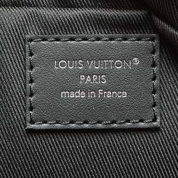 Pre Owned Louis Vuitton Monogram Eclipse Canvas Porte Documents Voyage PM Bag