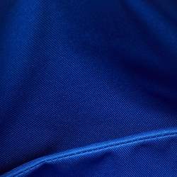 Pre Owned Louis Vuitton Bleu/Rose Monogram Taurillon Illusion Leather Trio Pouch Bag