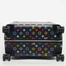 Pre Owned Louis Vuitton x Takashi Murakami Multicolore Monogram Canvas Horizon 55 Suitcase