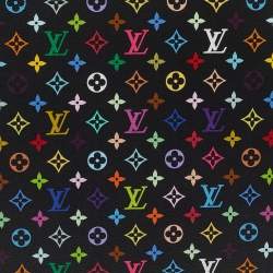 Pre Owned Louis Vuitton x Takashi Murakami Multicolore Monogram Canvas Horizon 55 Suitcase