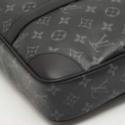 Pre Owned Louis Vuitton Monogram Eclipse Canvas Porte Documents Voyage PM Bag