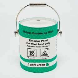 Pre Owned Louis Vuitton Green Monogram Canvas LV Paint Can Bag