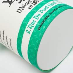 Pre Owned Louis Vuitton Green Monogram Canvas LV Paint Can Bag