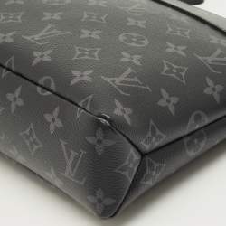 Pre Owned Louis Vuitton Monogram Eclipse Canvas Pochette Voyage Souple