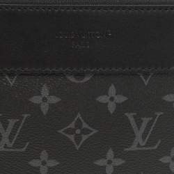 Pre Owned Louis Vuitton Monogram Eclipse Canvas Pochette Voyage Souple