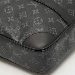 Pre Owned Louis Vuitton Monogram Eclipse Canvas Porte Documents Voyage PM Bag