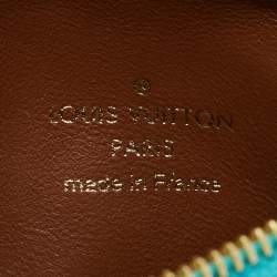 Pre Owned Louis Vuitton Turquoise Monogram Leather Speedy P9 Bandouliere 25 Bag