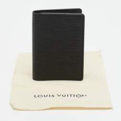 مملوكة مسبقًا Louis Vuitton Black Epi Leather Pocket Organizer