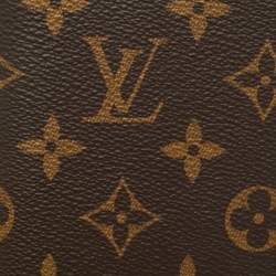 Pre Owned محفظة لوى فيتون برازا كانفاس مونوغرامية 