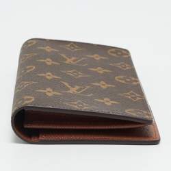Pre Owned محفظة لوى فيتون برازا كانفاس مونوغرامية 