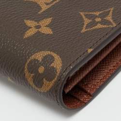 Pre Owned محفظة لوى فيتون برازا كانفاس �مونوغرامية 
