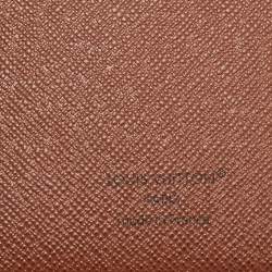 Pre Owned محفظة لوى فيتون برازا كانفاس مونوغرامية 