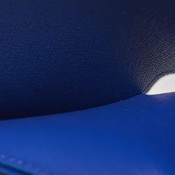 Pre Owned Louis Vuitton Slender Blue Monogram Canvas Bifold Wallet