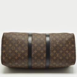 مملوكة مسبقًا حقيبة لويس فيتون كيبال باندوليير كانفاس موناogram مكاسار 45