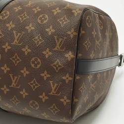 مملوكة مسبقًا حقيبة لويس فيتون كيبال باندوليير كانفاس موناogram مكاسار 45