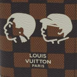 Pre Owned Louis Vuitton x Nigo Damier Ebene Canvas Pocket Organizer