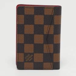Pre Owned Louis Vuitton x Nigo Damier Ebene Canvas Pocket Organizer