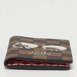 Pre Owned Louis Vuitton x Nigo Damier Ebene Canvas Pocket Organizer