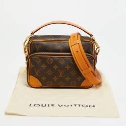 Pre Owned Louis Vuitton Nil Monogram Archive Canvas Shoulder Bag