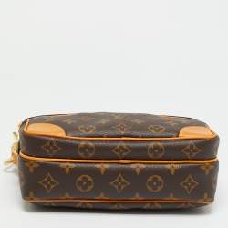 Pre Owned Louis Vuitton Nil Monogram Archive Canvas Shoulder Bag