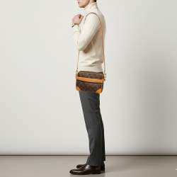 Pre Owned Louis Vuitton Nil Monogram Archive Canvas Shoulder Bag