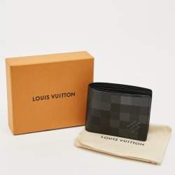 Pre Owned Louis Vuitton Slender Damoflage Canvas Wallet