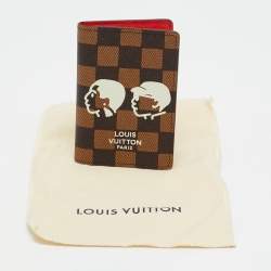 Pre Owned Louis Vuitton x Nigo Damier Ebene Canvas Pocket Organizer