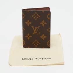 Pre Owned منظم جيوب قماش مونوغرام لوي فيتون