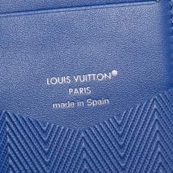 Pre Owned Louis Vuitton Saffron LV Packaging Leather Pocket Organizer