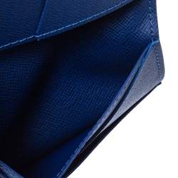 Pre Owned Louis Vuitton Cobalt Monogram Coated Canvas Taïgarama Pocket Organizer