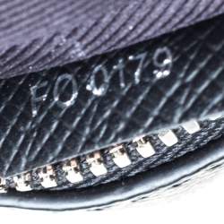 Pre Owned Louis Vuitton Black Taiga Leather and Monogram Eclipse Canvas Outdoor Messenger Bag