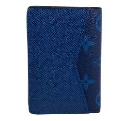 Louis Vuitton Cobalt Monogram Coated Canvas Taïgarama Pocket Organizer