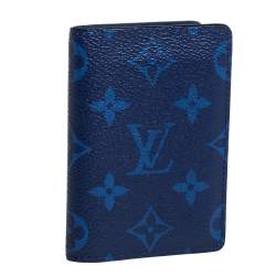 Louis Vuitton Cobalt Monogram Coated Canvas Taïgarama Pocket Organizer