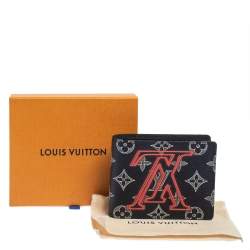 Louis Vuitton Ink Monogram Canvas Upside Down Multiple Bifold Wallet