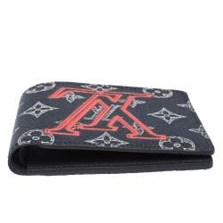 Louis Vuitton Ink Monogram Canvas Upside Down Multiple Bifold Wallet