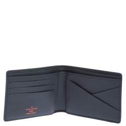Louis Vuitton Ink Monogram Canvas Upside Down Multiple Bifold Wallet