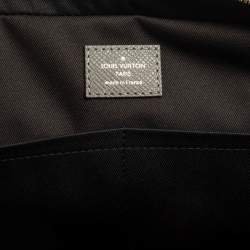 Pre Owned حقيبة لوي فيتون بورت دوكومنتز فواياج جلد تاغيا  أسود PM